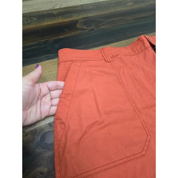 Old Navy High-Waisted OGC Chino Shorts Bronzed Amber Casual Comfy Plus Size 3X - Picture 5 of 9